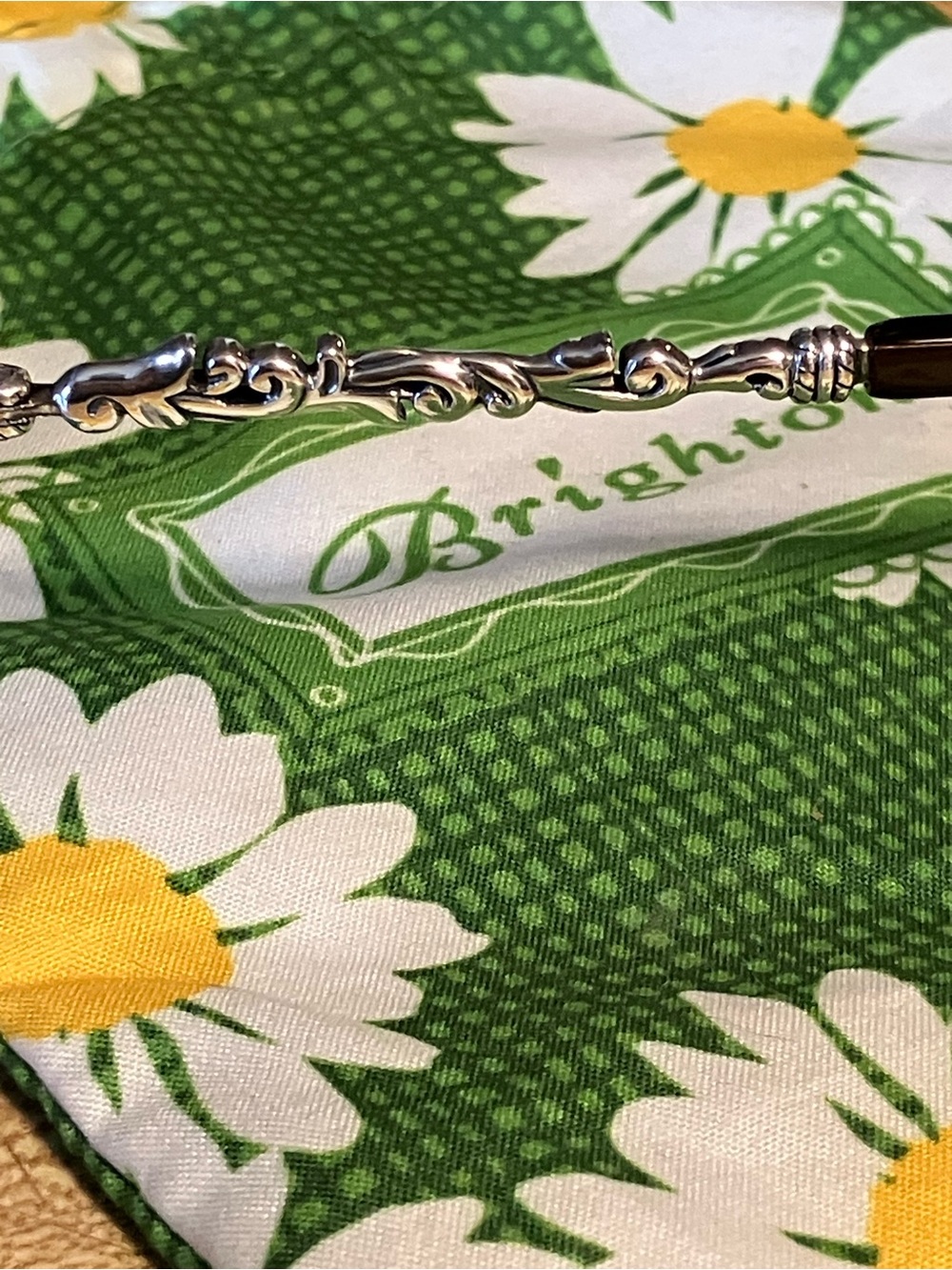 🌸Brighton Silver ‘Shenandoah’ Handmade Oval Sunglasses - Picture 6 of 10